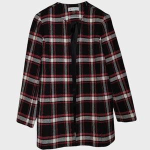 Vintage Womens Checkered Coat by Kasper